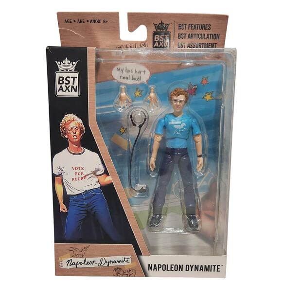 Loyal Subjects BST AXN 5" Napoleon Dynamite Collectible Figure 2020 New Sealed - Picture 1 of 7